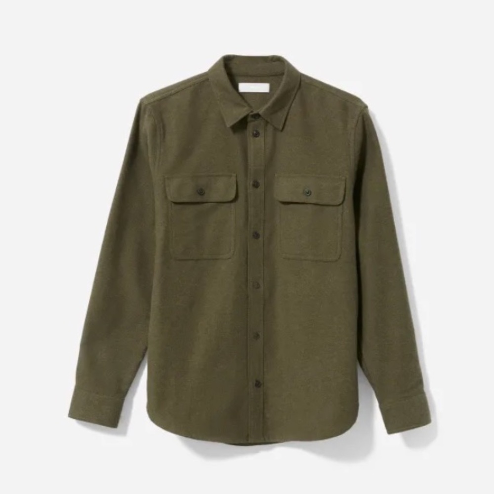 Everlane The Heavyweight Overshirt UNIFORM Collection